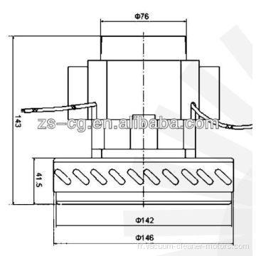 moteur d&#39;aspirateur d&#39;appareil ménager